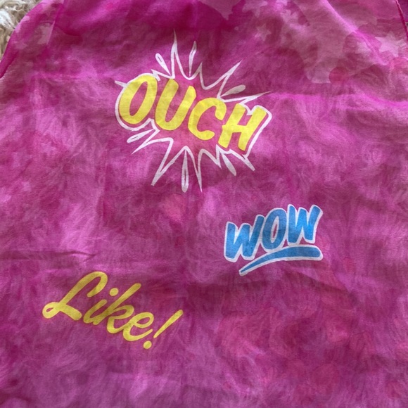 Disney pink scarf - Picture 6 of 8